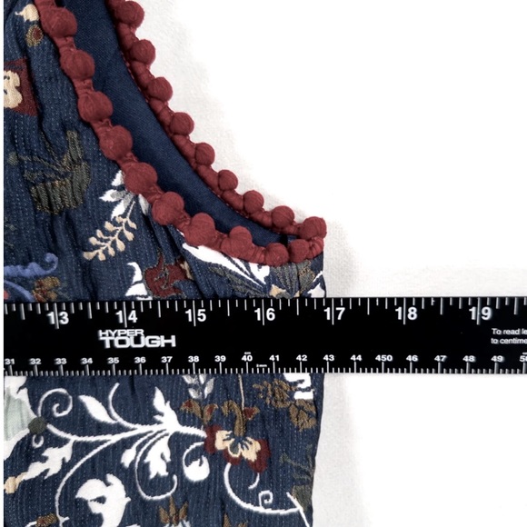 Nicole Miller Jacquard Fit & Flare
Dress Navy Blue Floral - Picture 16 of 16